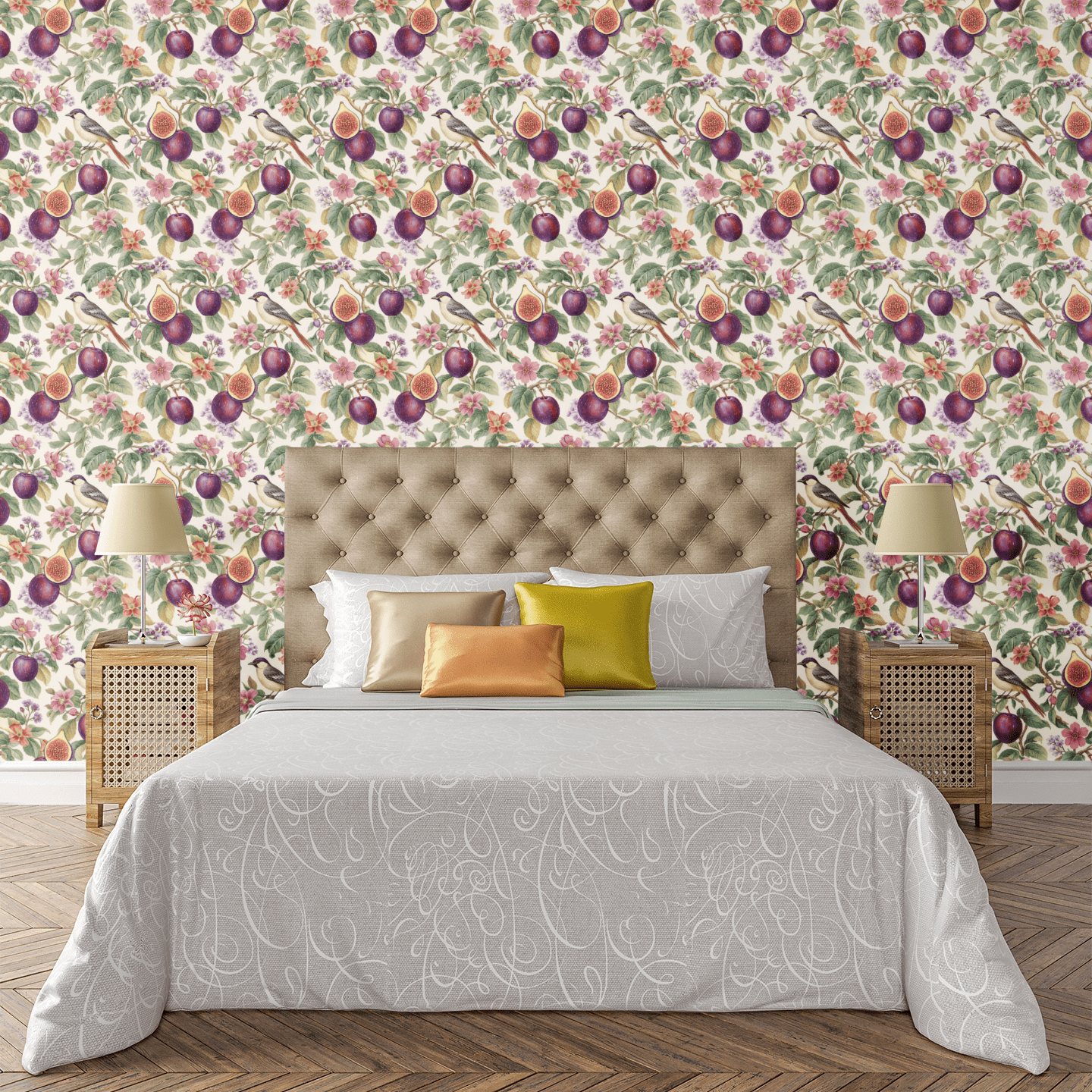 Orchard Reverie Wallpaper Peel and Stick Wallpaper | Accent Haus