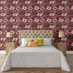 Antique Blossom Harmony Wallpaper