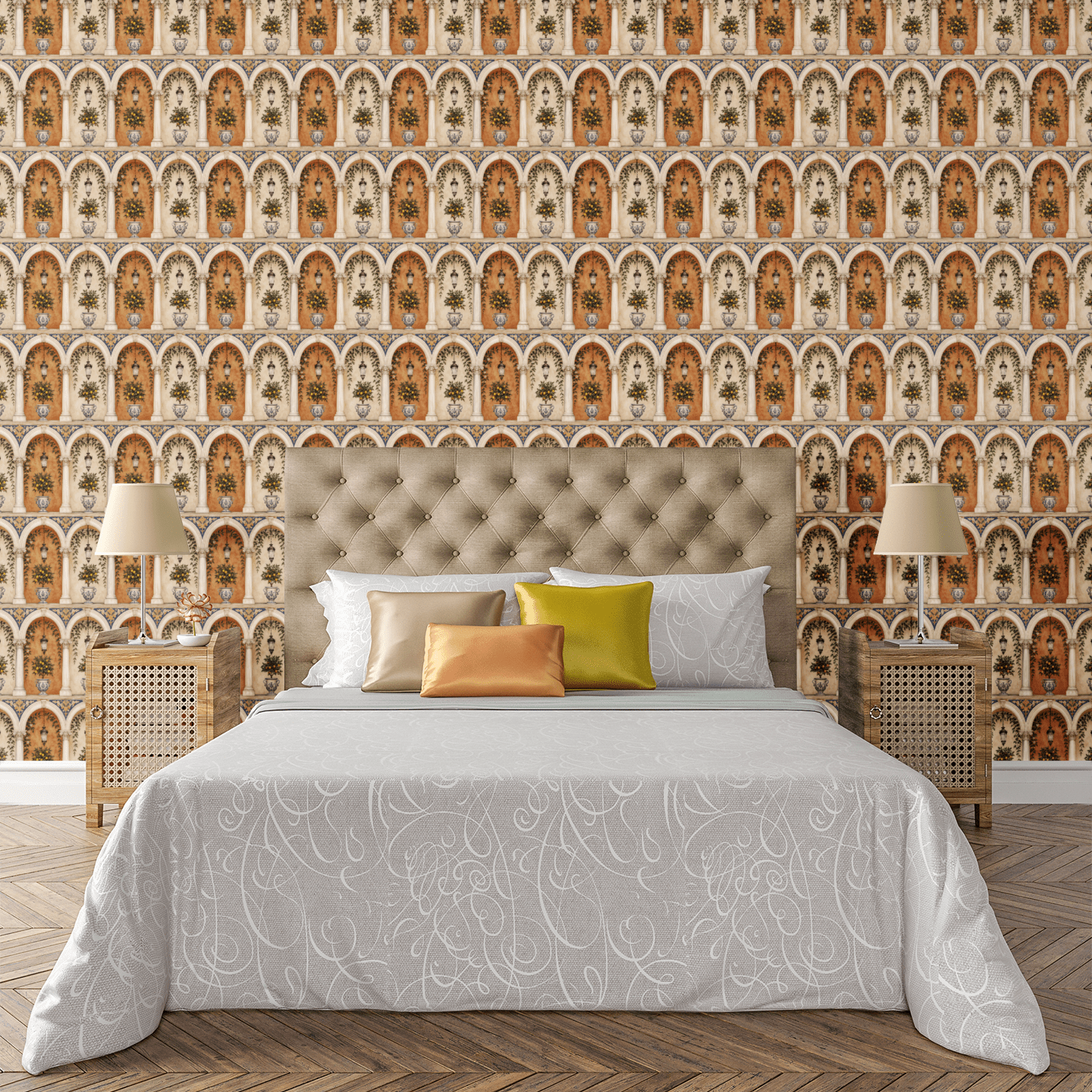 Atelier Arch Wallpaper Peel and Stick Wallpaper | Accent Haus