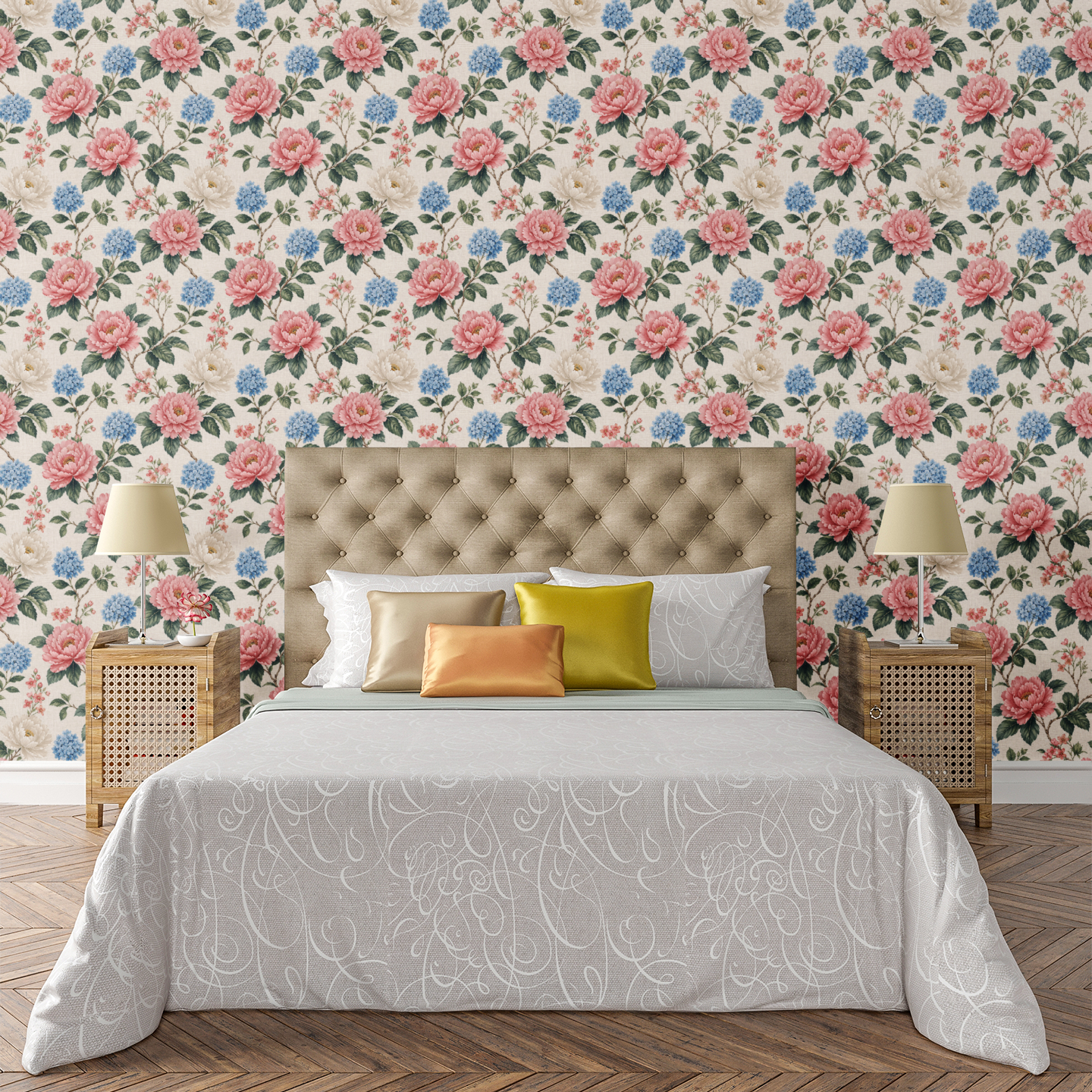 Subtle Linen Texture Wallpaper