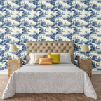 Antique Seaside Resort Wallpaper
