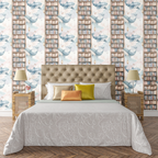 Whale Library Towers Wallpaper