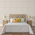 Estate Grasscloth Greige Wallpaper
