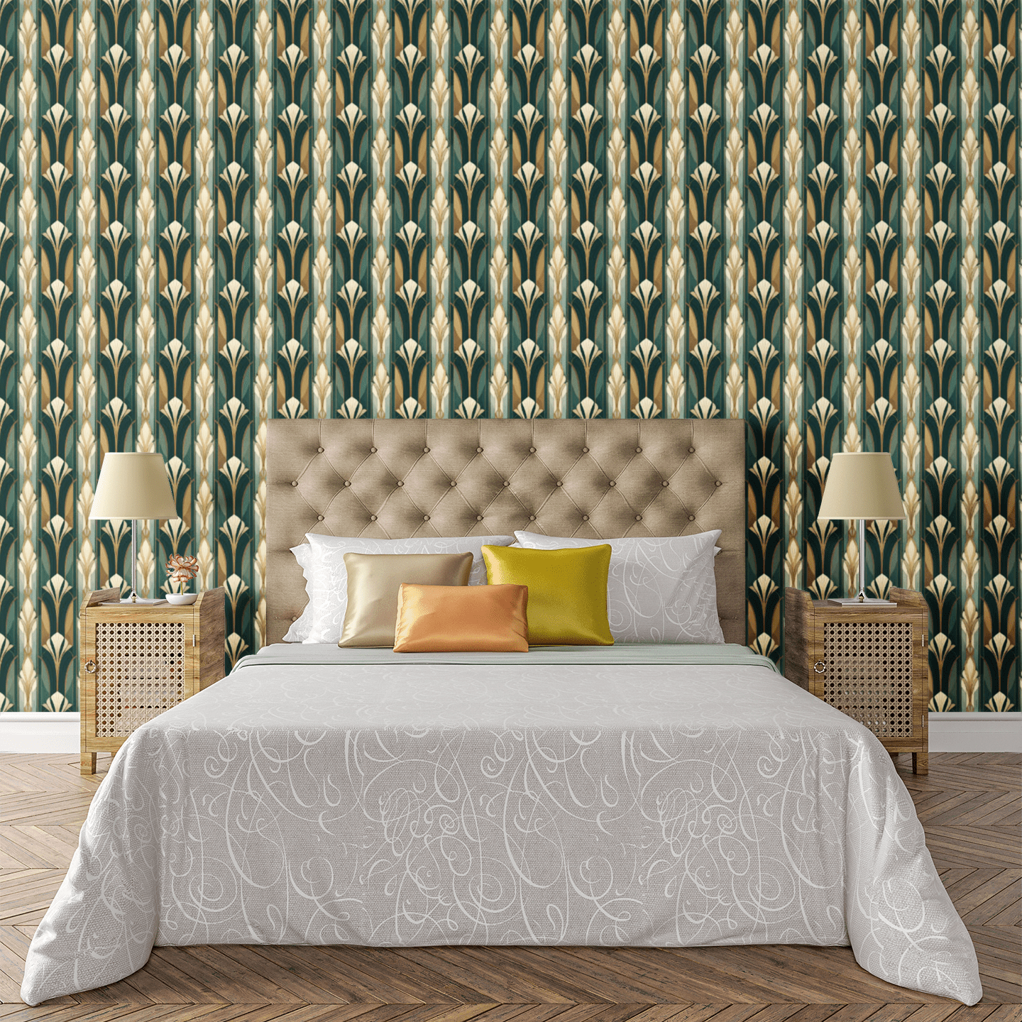 Vintage Glamour & Deco Wallpaper Peel and Stick Wallpaper | Accent Haus