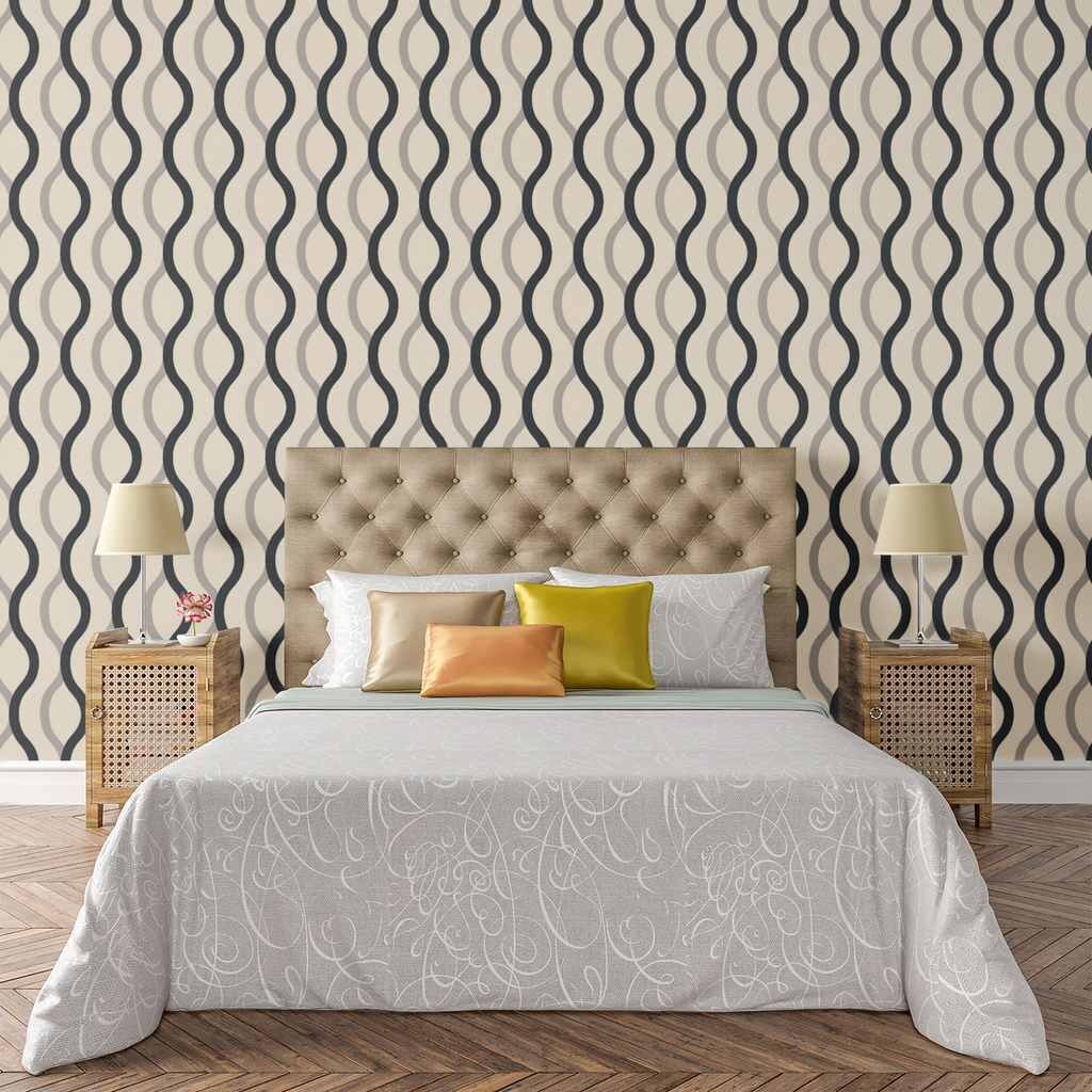 Serpentine Mirror Flow Wallpaper