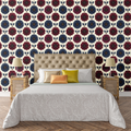 Gilded Jewel-Tone Botanical Wallpaper