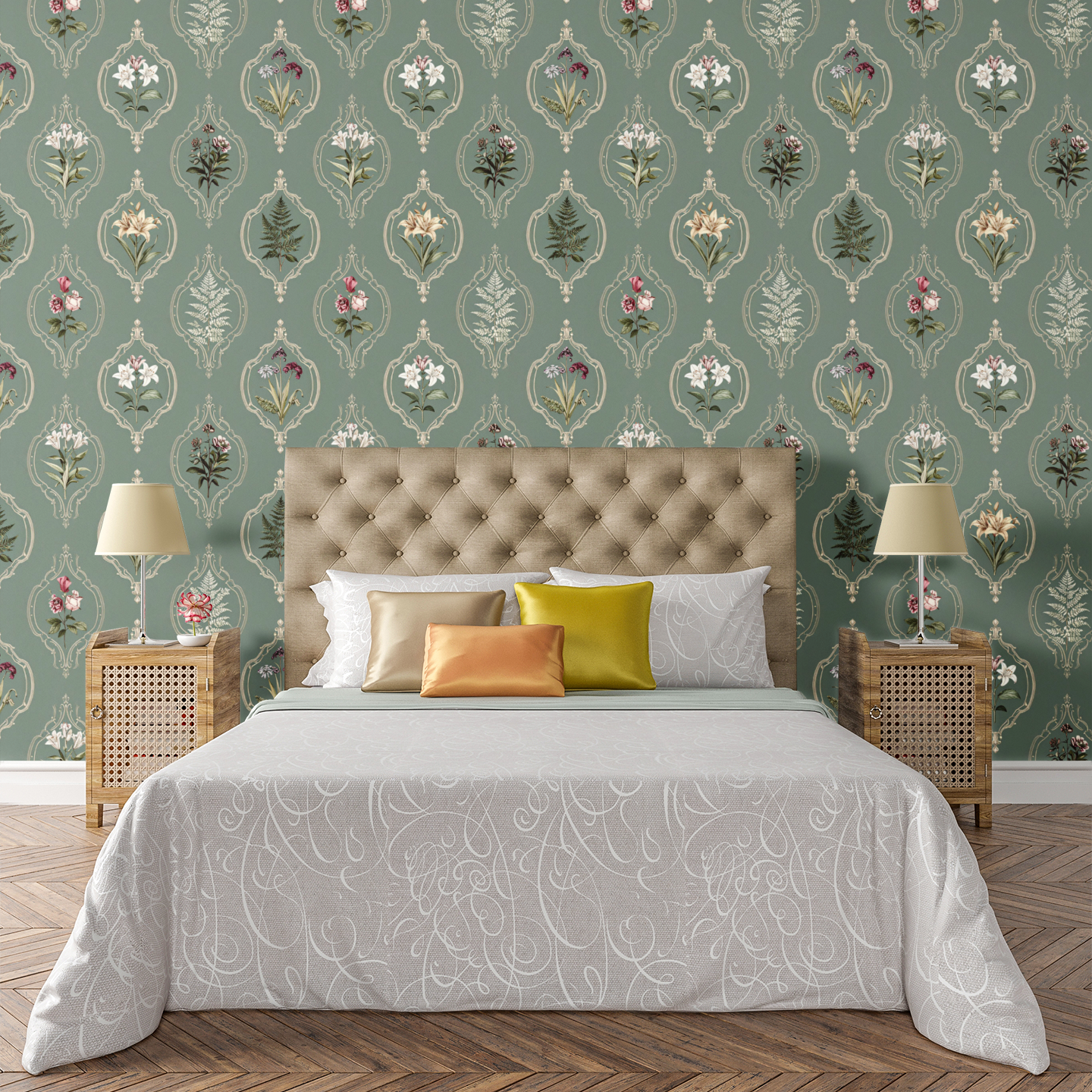 Royal Herbarium Wallpaper