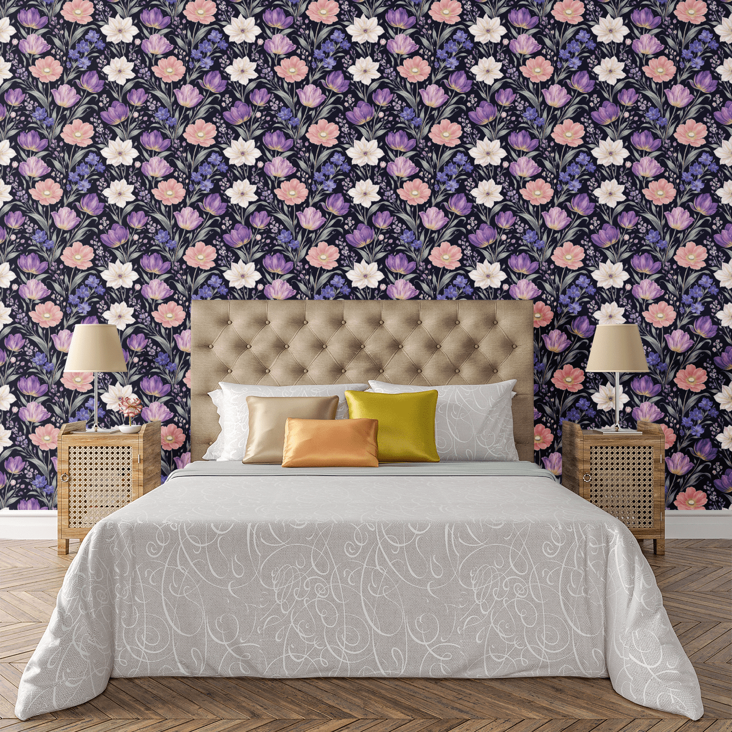 Elysian Night Wallpaper Peel and Stick Wallpaper | Accent Haus