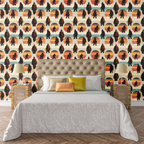 Bigfoot Sunset Stripe Wallpaper