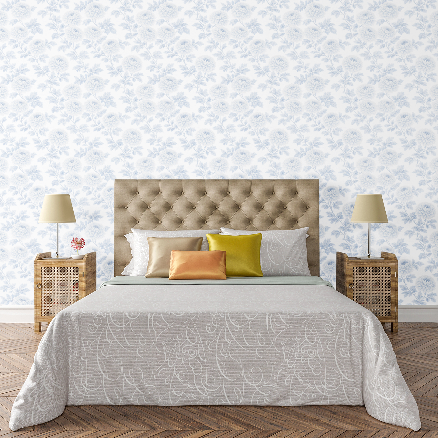 Powder Blue Wallpaper