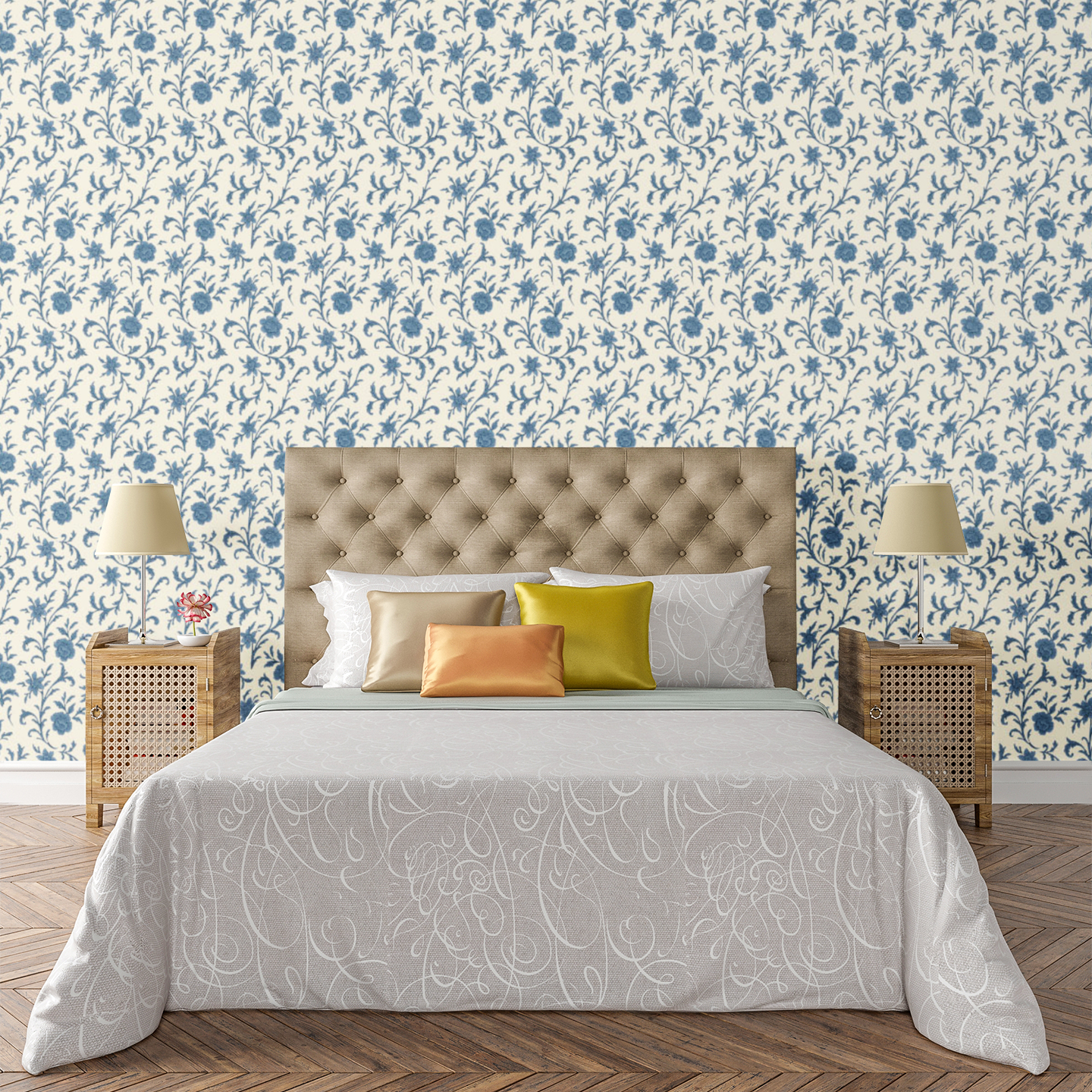 Porcelaine Royale Wallpaper