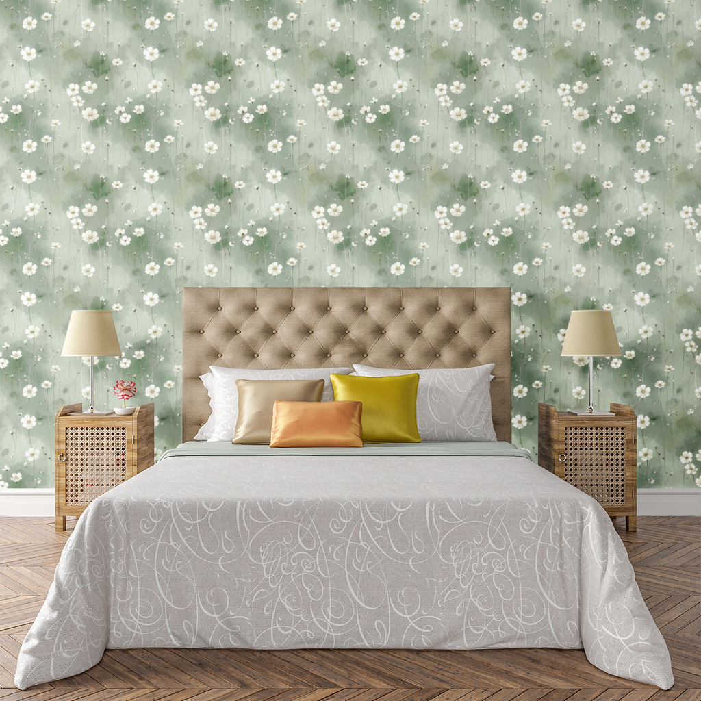 Luxe Botanical Whisper Wallpaper