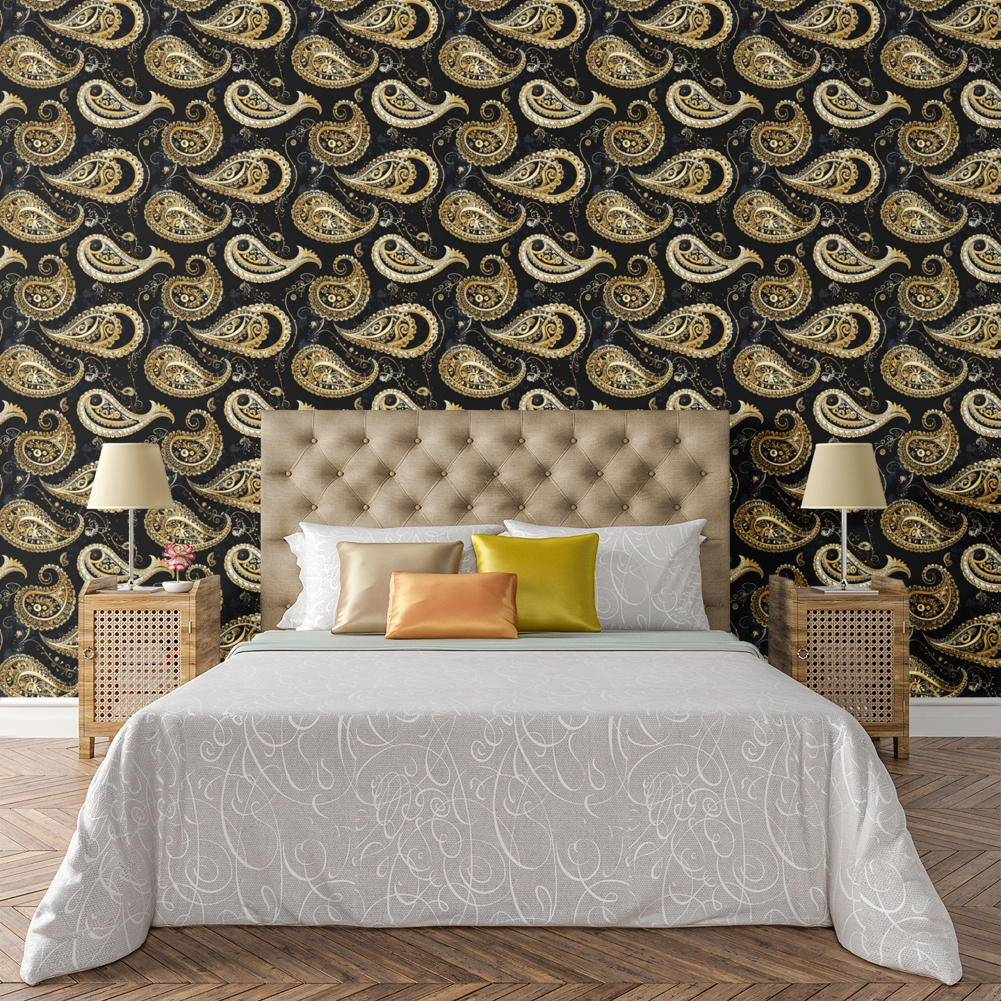 Jewelry Filigree Interiors Wallpaper