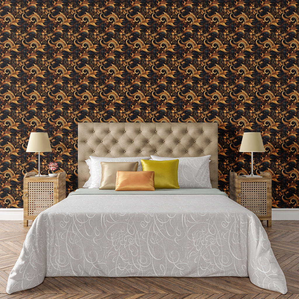 Golden Renaissance Wallpaper