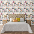 Elegant Floral Drift Streams_2' X 13' Wallpaper