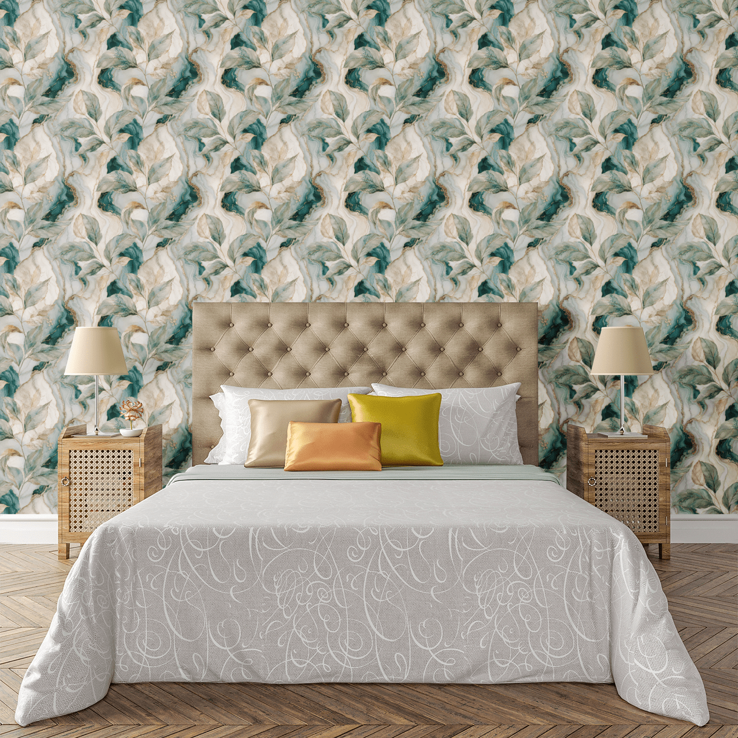 Marble Grove Wallpaper Peel and Stick Wallpaper | Accent Haus