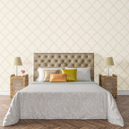 Gallery Geo Ivory Wallpaper