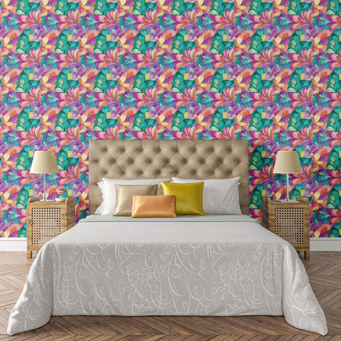 Confetti Bloom Wallpaper