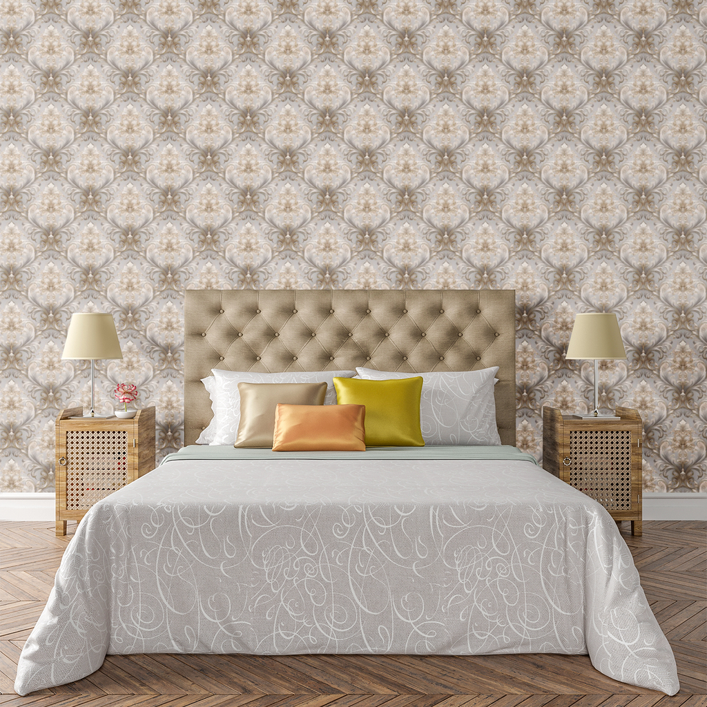 Gilded Ethereal Baroque Wallpaper