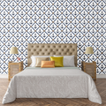 Nantucket Rope Lattice Wallpaper