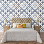 Nantucket Rope Lattice Wallpaper