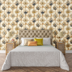 Heritage Keyway Columns Wallpaper