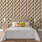 Tonal Arch Pattern Wallpaper