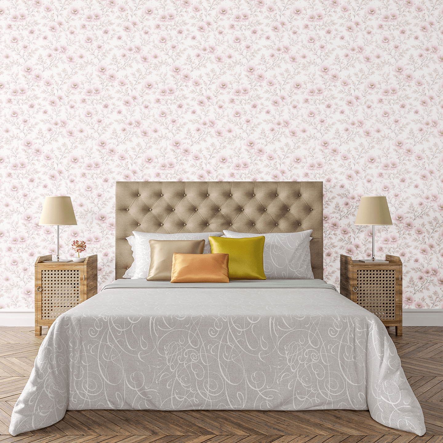 Roseveil Serenity Wallpaper Peel and Stick Wallpaper | Accent Haus