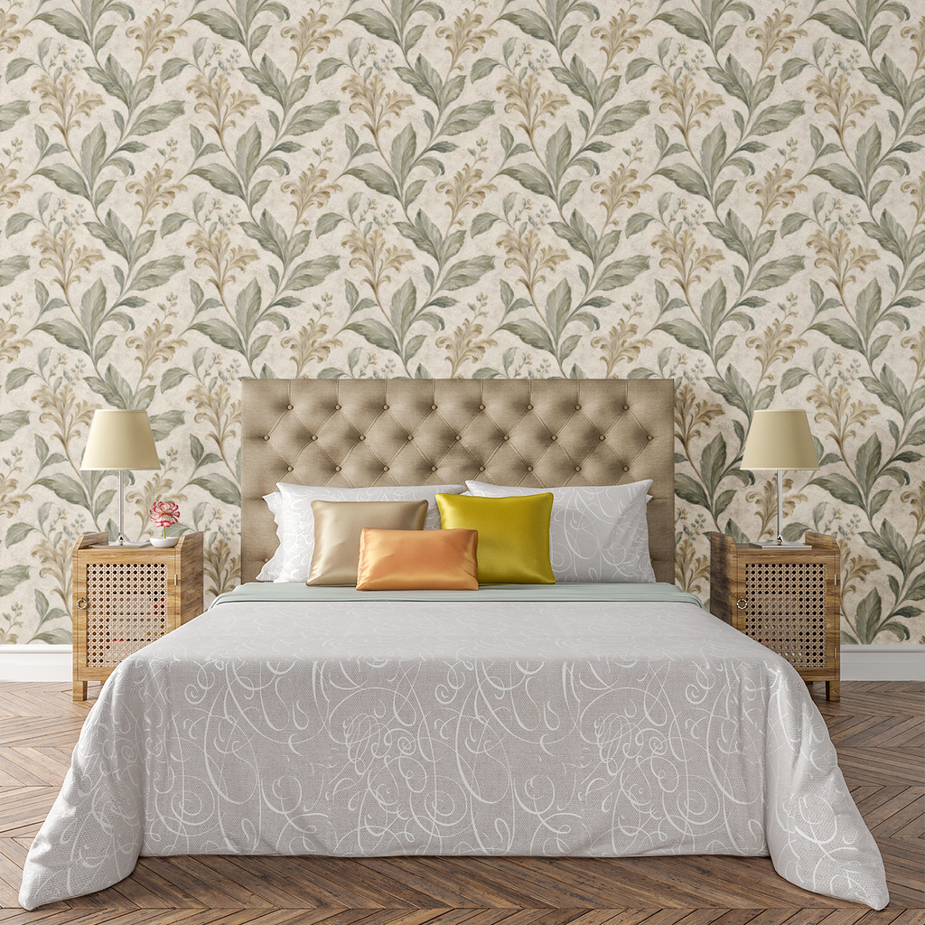 Limestone Luxe Wallpaper