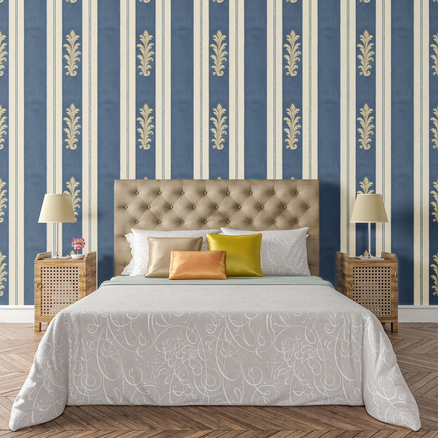 Gallery Stripe Wallpaper