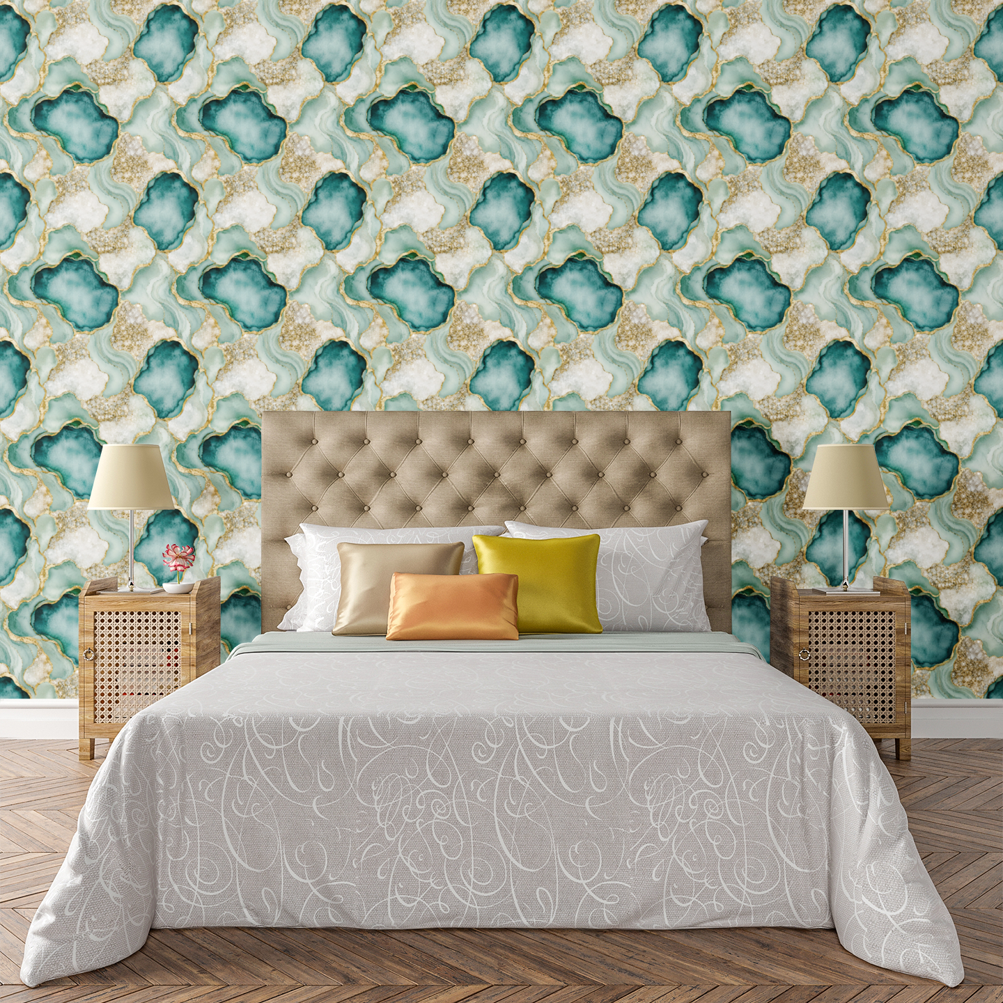 Sea Glass Drift Wallpaper