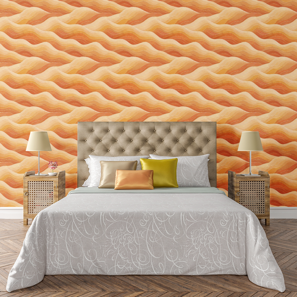 Modern Desert Lines Wallpaper