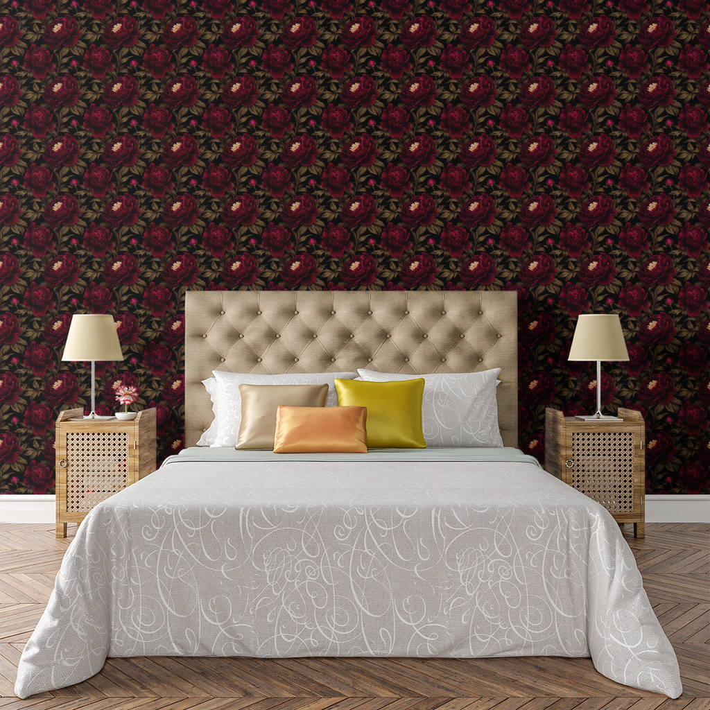 Midnight Botanica Wallpaper