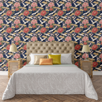 Chinoiserie Garden Scene Wallpaper