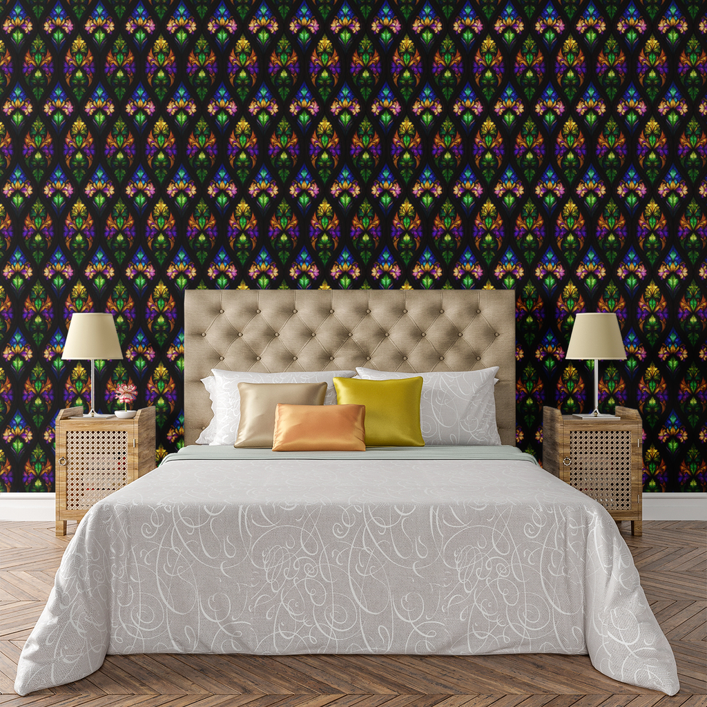 Cathedral Light Gothic Wallpaper