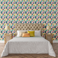 Vintage Newspaper Print Wallpaper