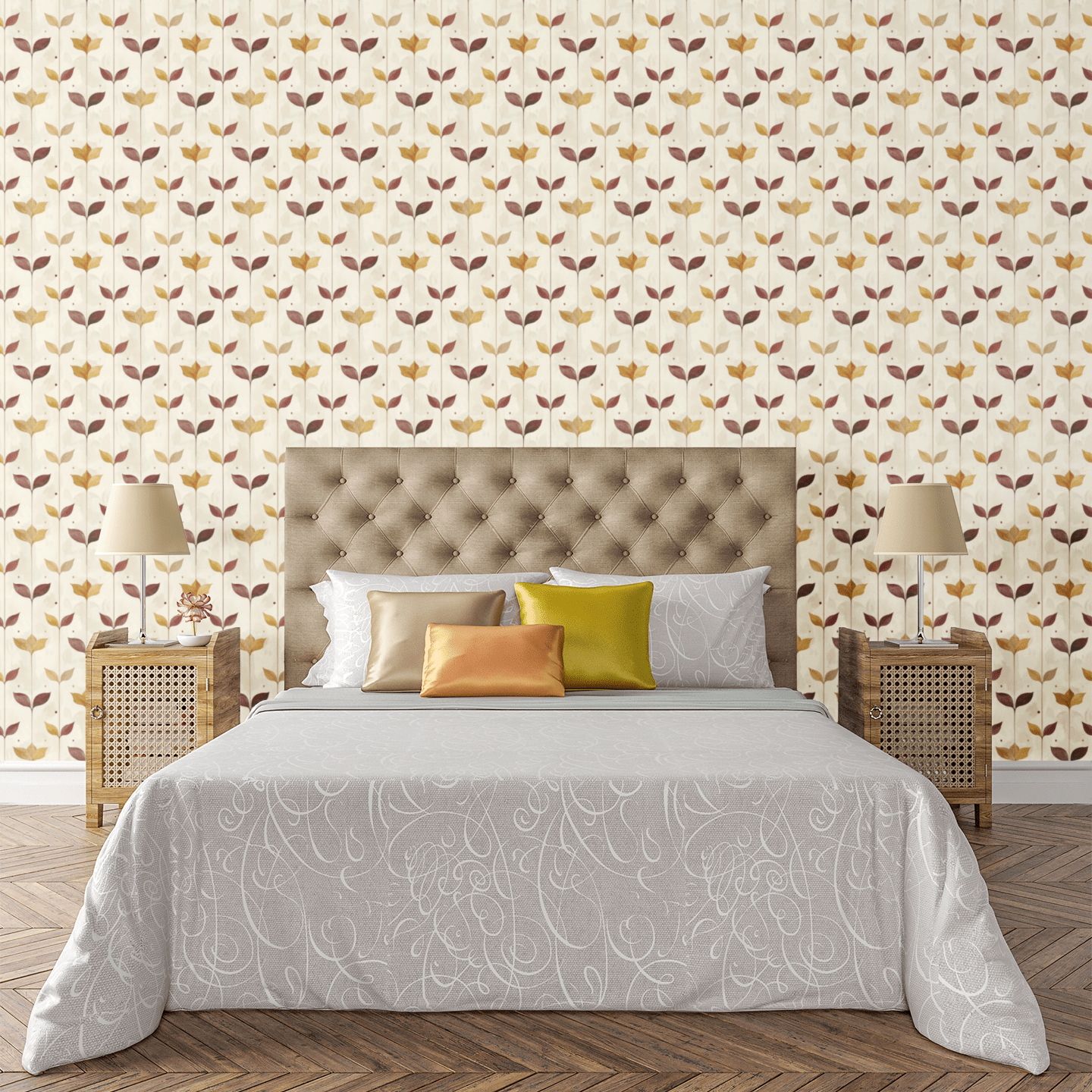 Warm & Earthy Wallpaper Peel and Stick Wallpaper | Accent Haus