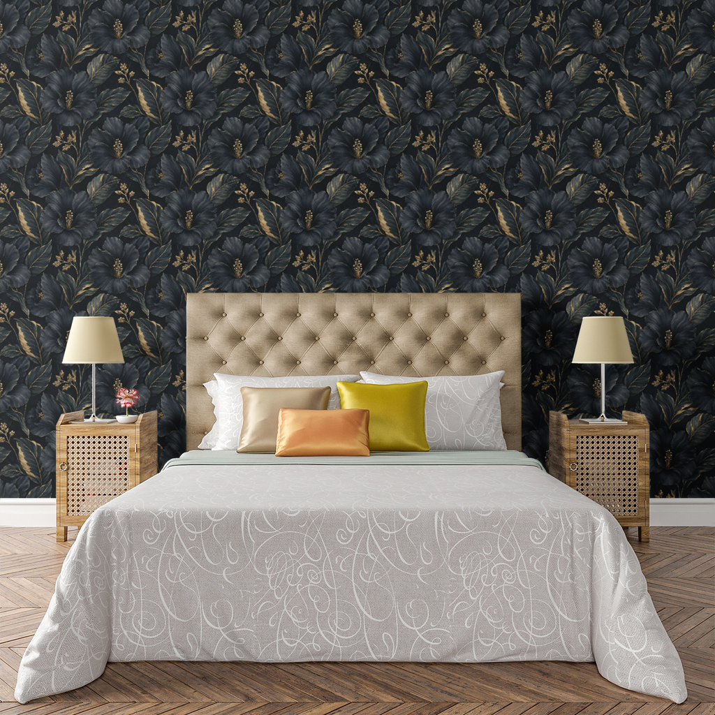 Charcoal Fern Wallpaper