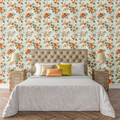 Earthy Botanical Harmony Wallpaper