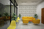 Embossed Lunar Currents Wallpaper