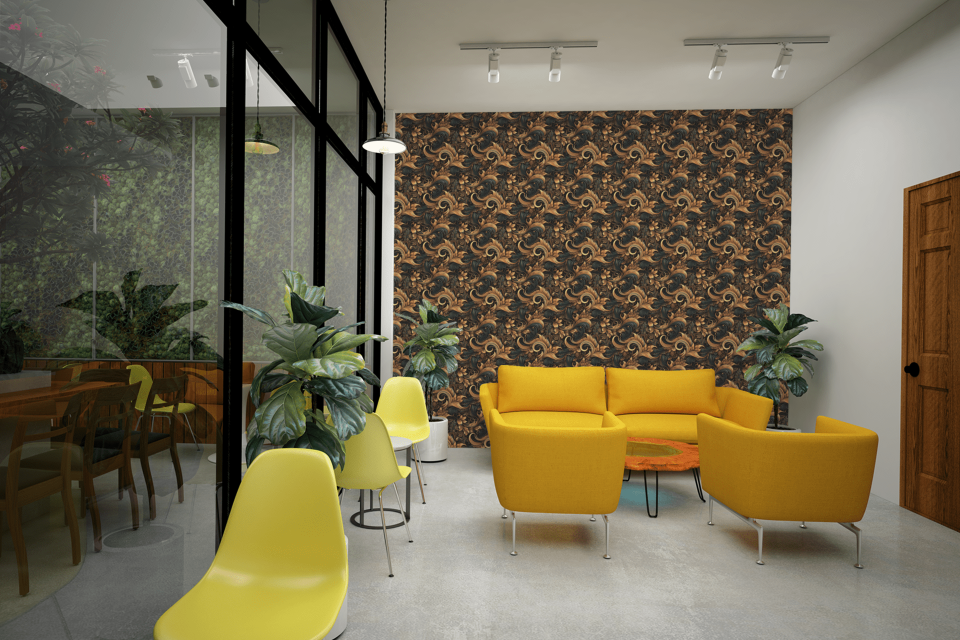 Golden Renaissance Wallpaper Peel and Stick Wallpaper | Accent Haus