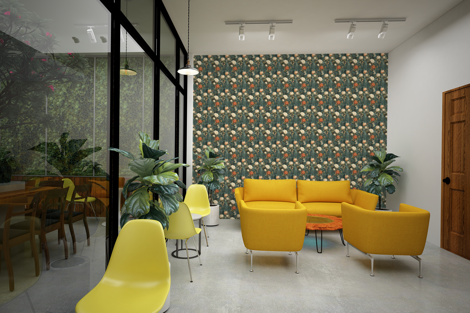 Regal Hanging Gardens Wallpaper