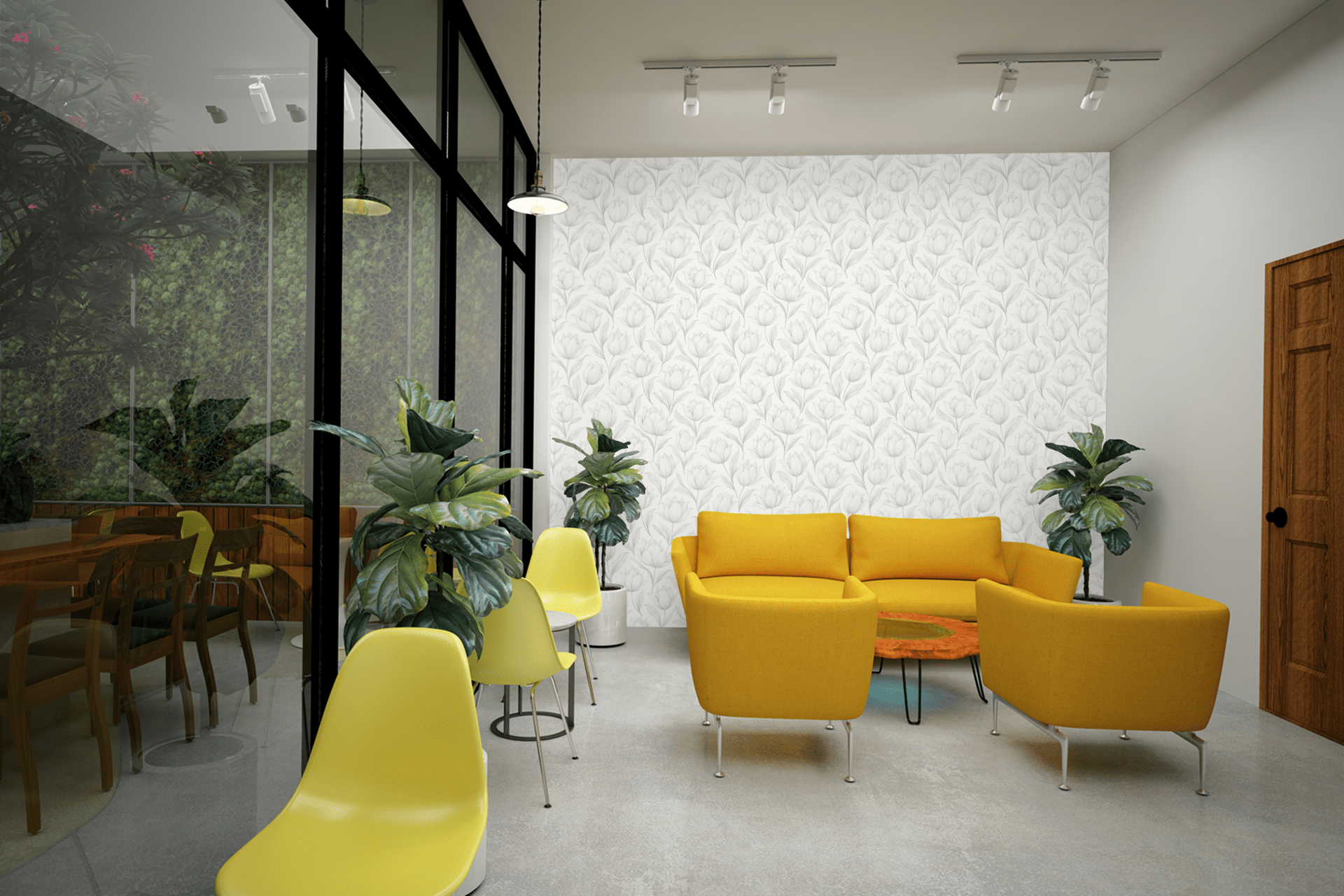 Silver Petal Symphony Wallpaper Peel and Stick Wallpaper | Accent Haus