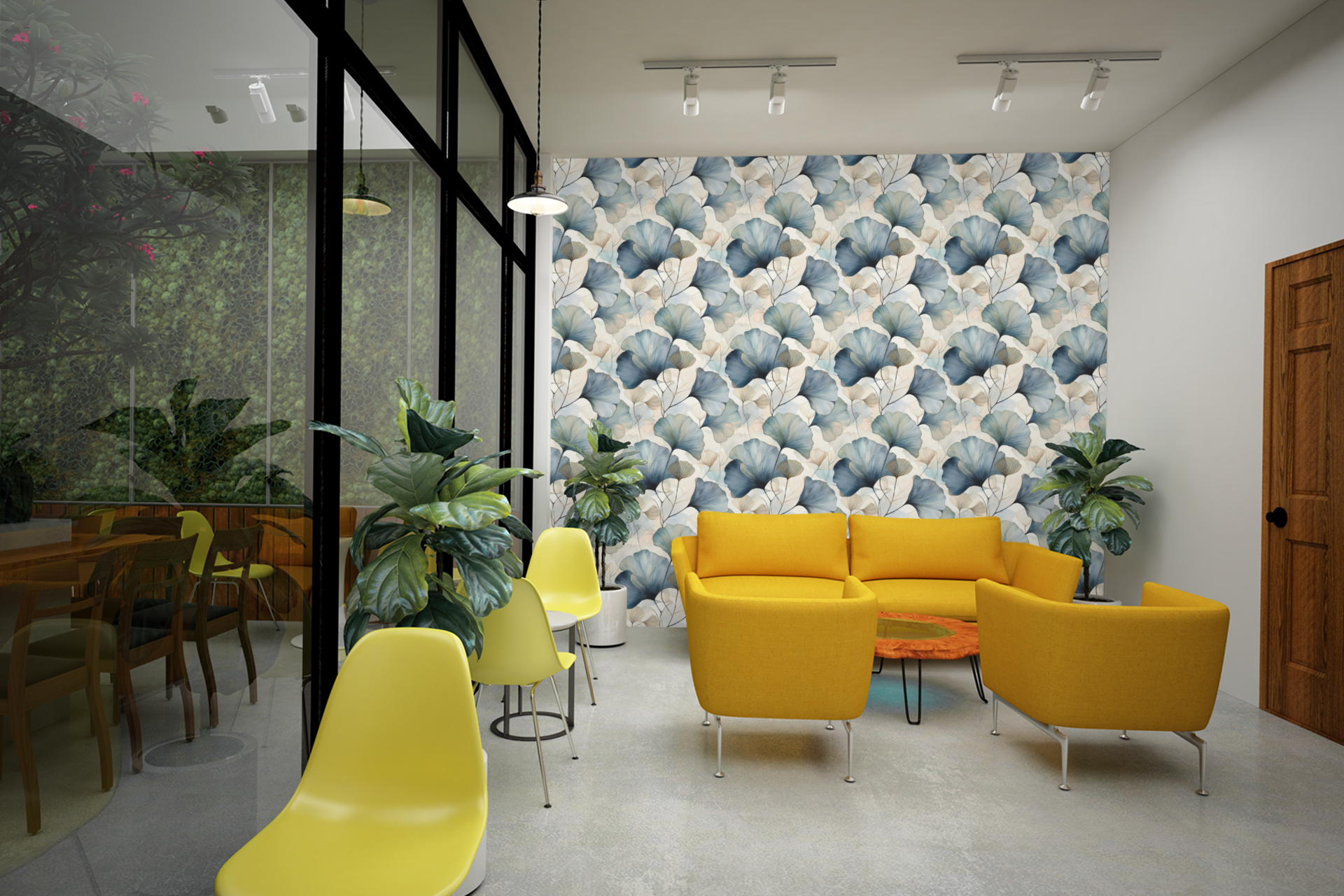 Ethereal Ginkgo Wallpaper