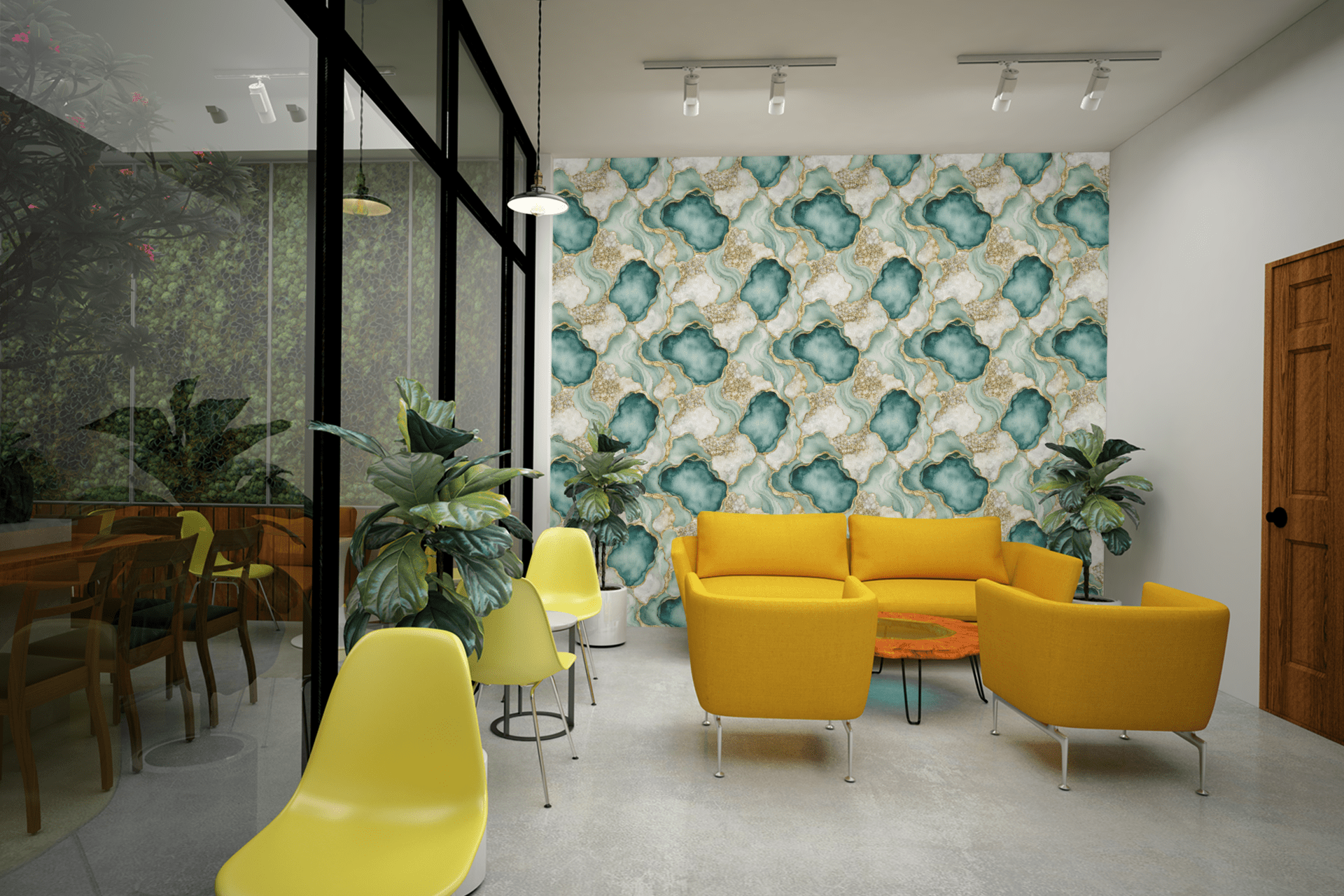 Sea Glass Drift Wallpaper Peel and Stick Wallpaper | Accent Haus