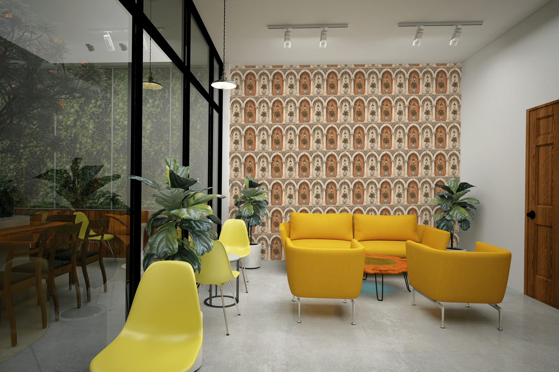 Atelier Arch Wallpaper Peel and Stick Wallpaper | Accent Haus