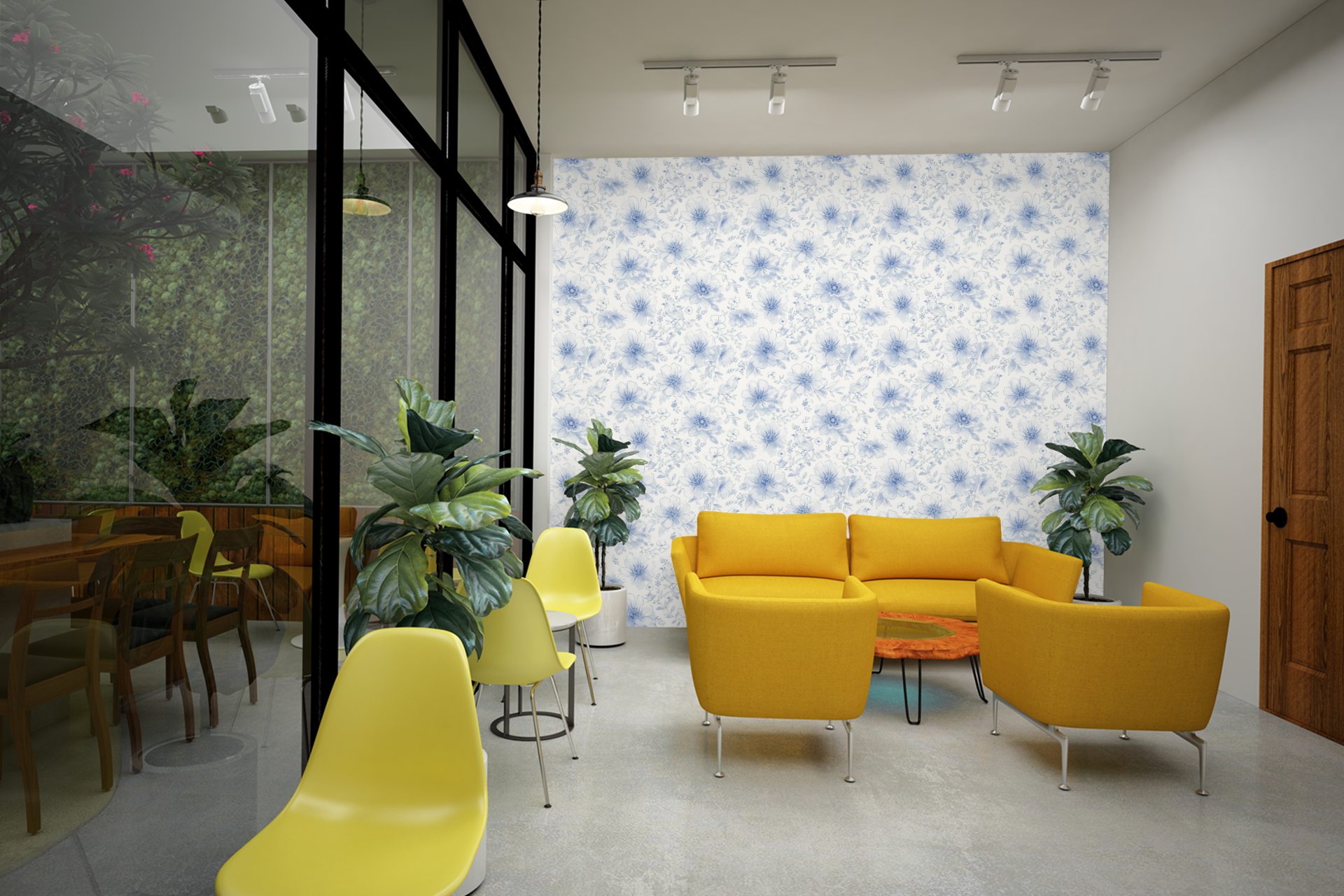 Ethereal Blue Wallpaper