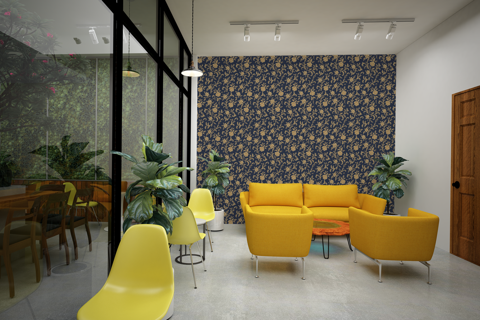 Gilded Baroque Wallpaper