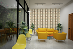 Jewel-Toned Paisley Garden Wallpaper