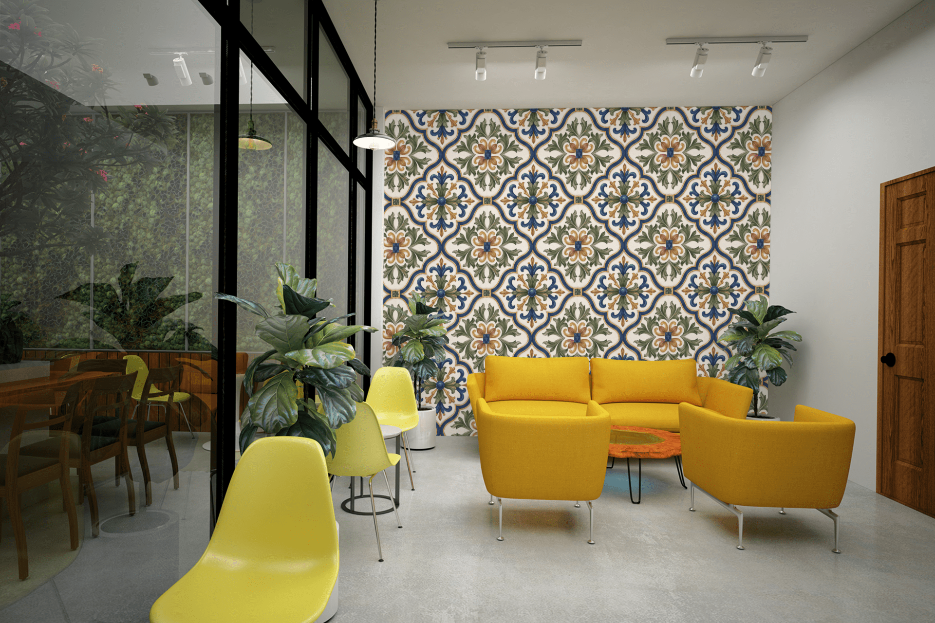 Verona Tile Wallpaper Peel and Stick Wallpaper | Accent Haus